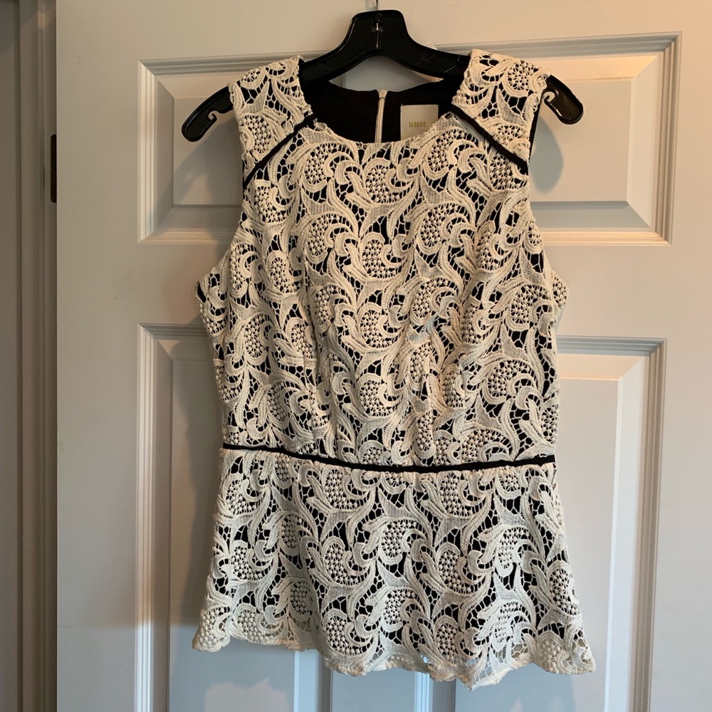 Anthropologie sleeveless top